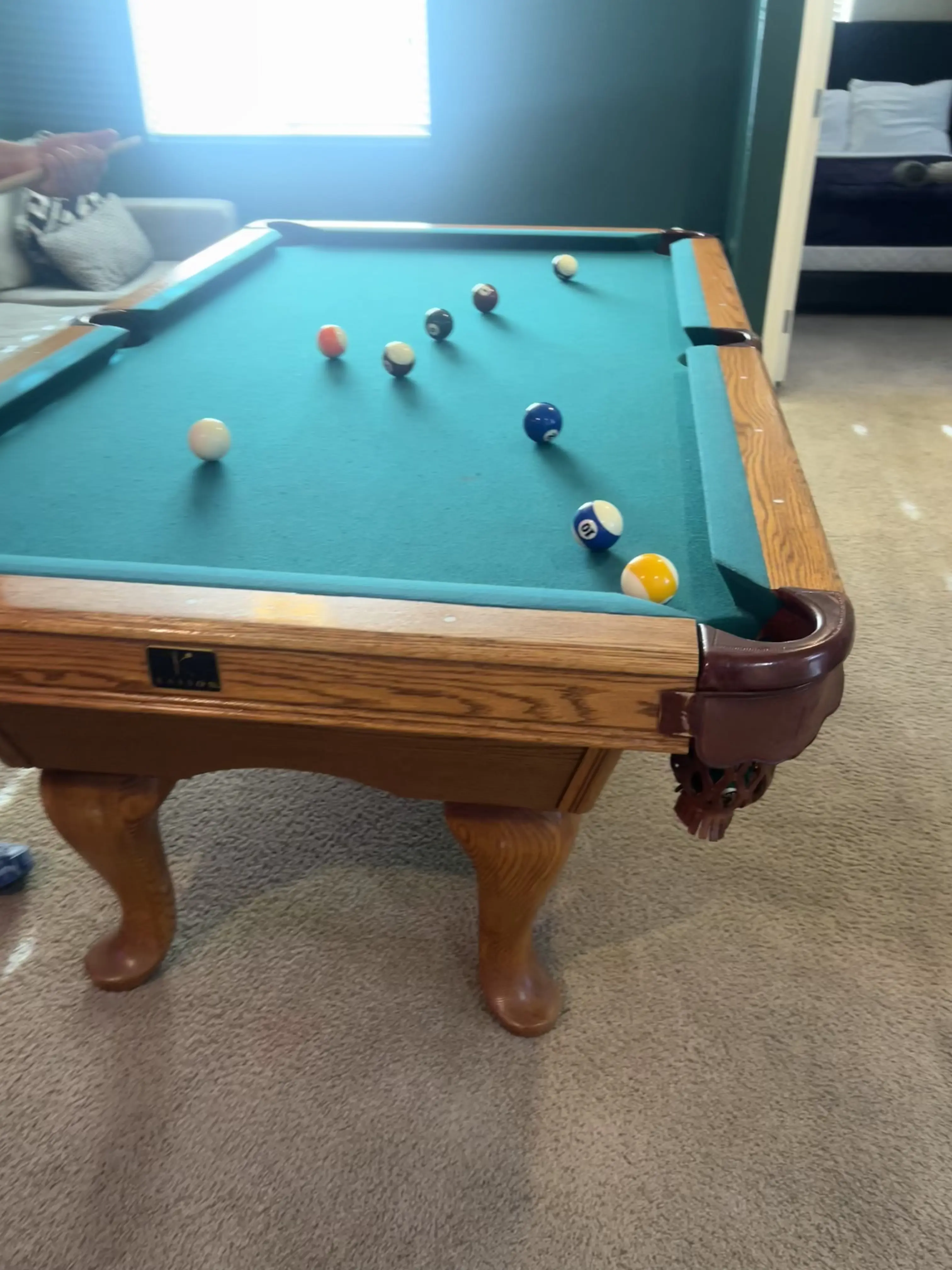 Pool table in Southern Highlands, Las Vegas